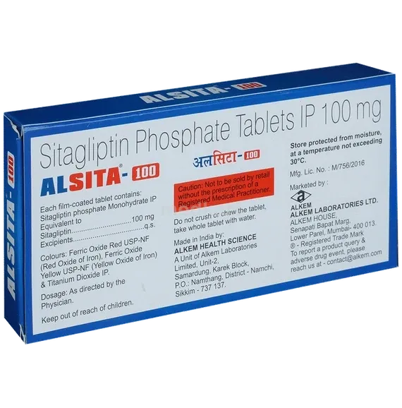 alsita 100mg tablet 10's